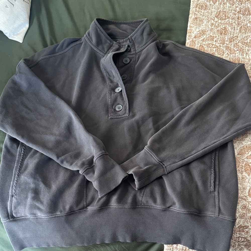 Aerie Gray Pullover